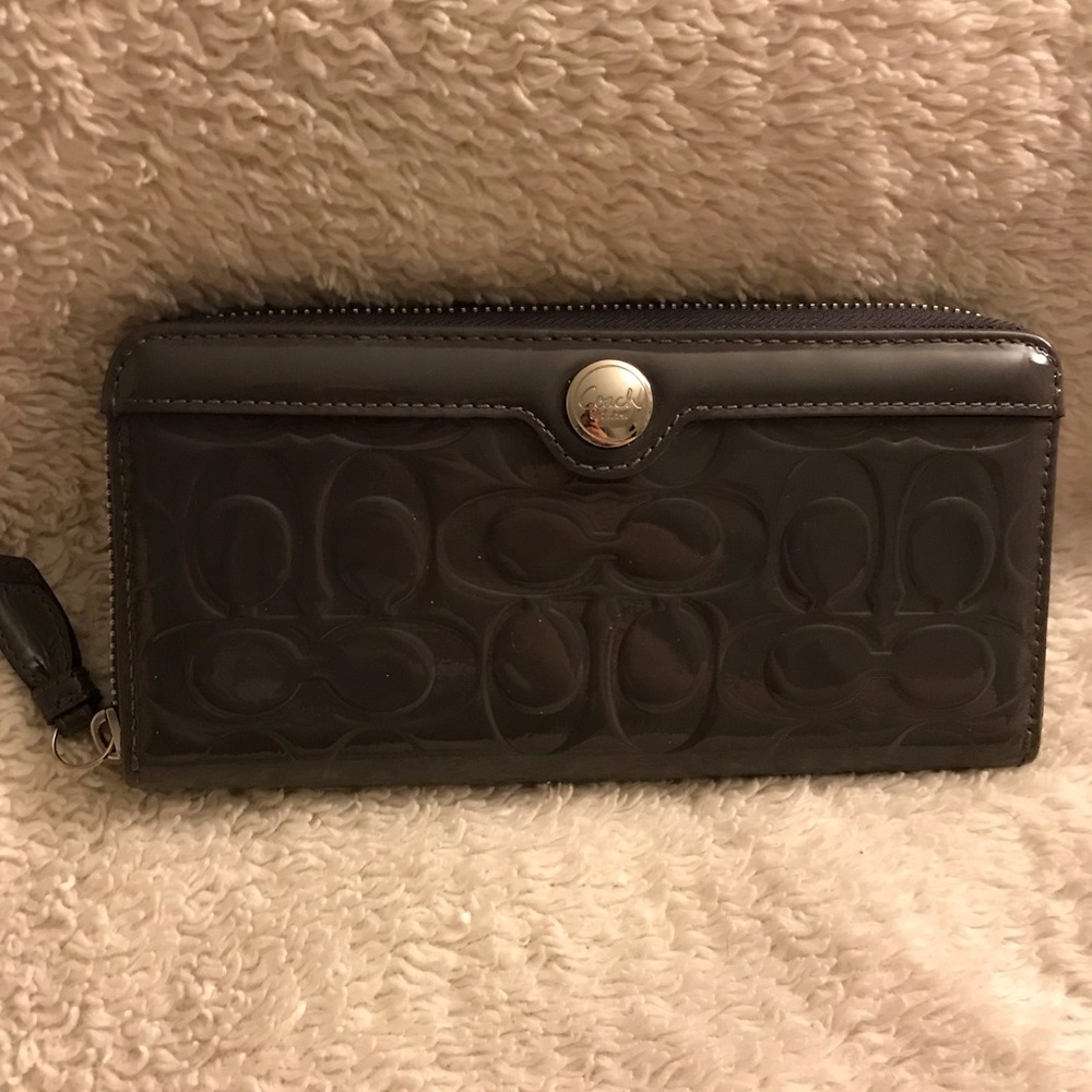Coach Wallet - Like New - Grey